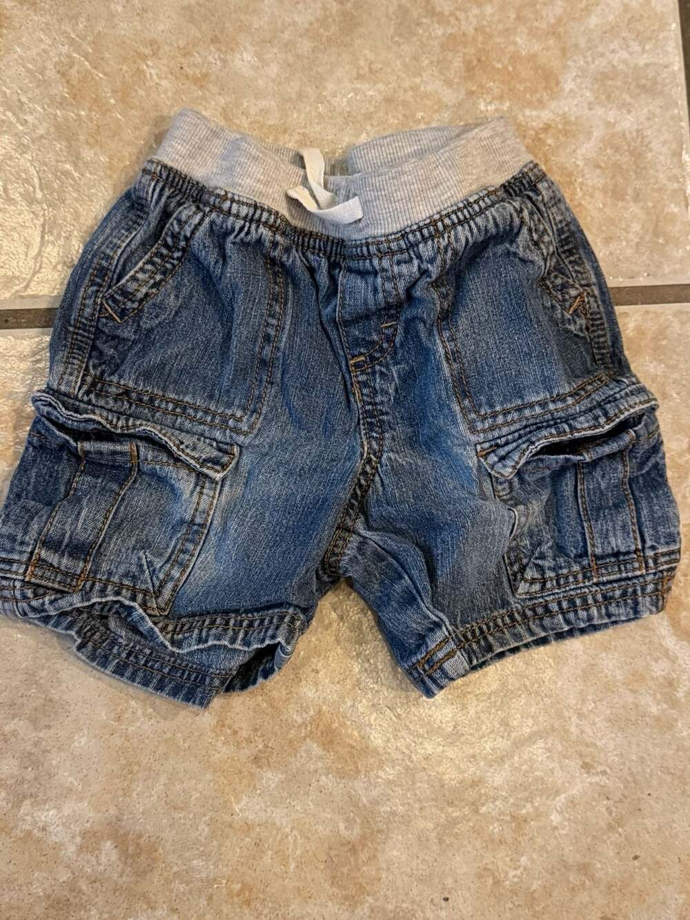 Cherokee Denim Cargo Shorts Size 24M